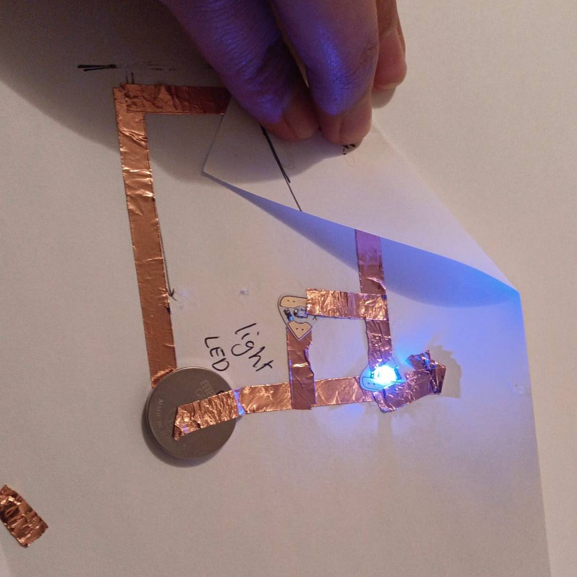 Here I try again not realizing the cause of why the second light is not glowing.