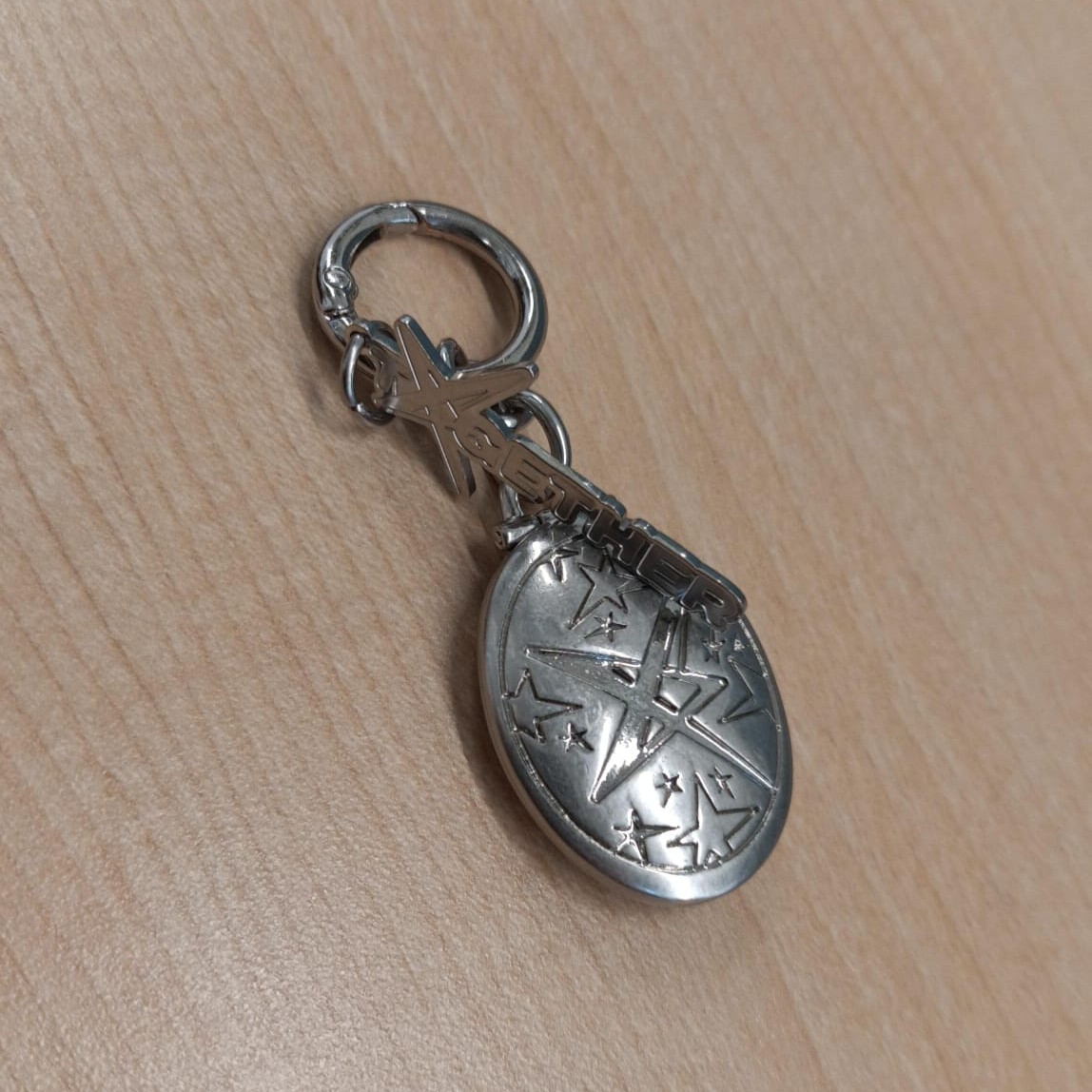 My Locket:
The clasp made a faint metallic click when opened. The chain shifted with a light scraping sound against itself.