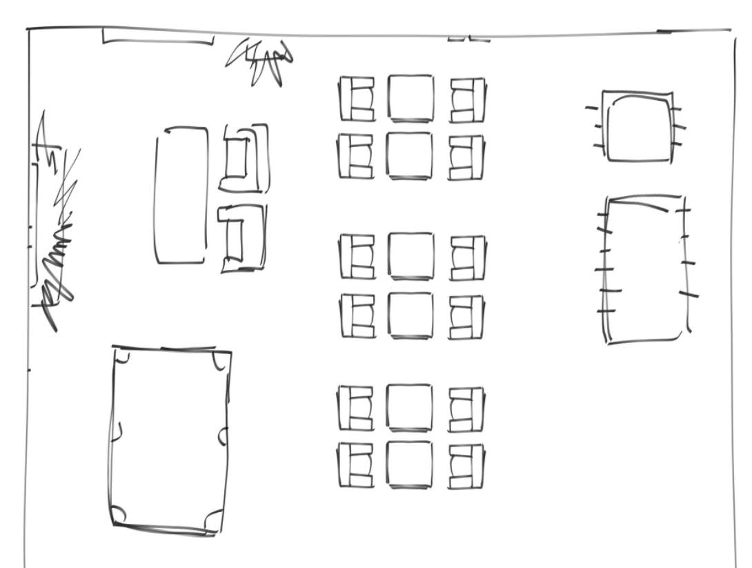 Re-modelling of how the Marquee should look liked, its much more organized with much more comforting seats.