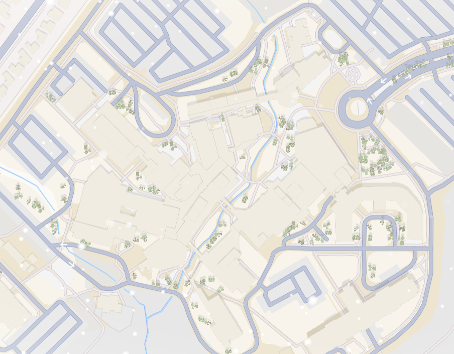 A birds-eye-view of Sheridan College.